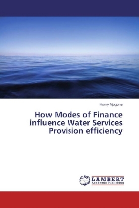 How Modes of Finance influence Water Services Provision efficiency 