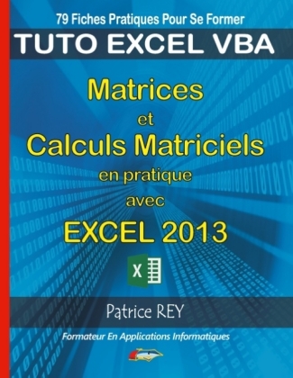 Matrices et calculs matriciels avec excel 2013 