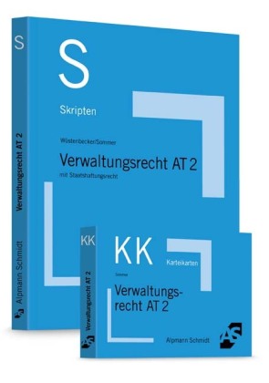 Skript Verwaltungsrecht AT 2, m. Karteikarten Verwaltungsrecht AT 2