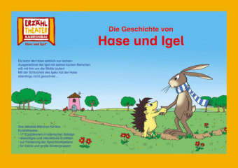 Die Geschichte von Hase und Igel / Kamishibai Bildkarten