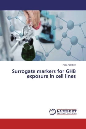 Surrogate markers for GHB exposure in cell lines 