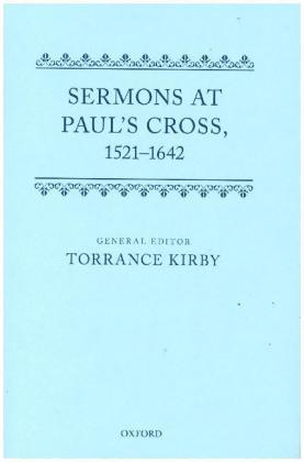 Sermons at Paul's Cross, 1521-1642 
