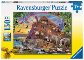 Ravensburger Kinderpuzzle - 10038 Unterwegs mit der Arche - Arche Noah-Puzzle für Kinder ab 7 Jahren, mit 150 Teilen im
