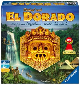 Ravensburger 26720 - El Dorado - Strategiespiel, Spiel für Erwachsene und Kinder von 10 - 99 Jahren - Taktikspiel geeign