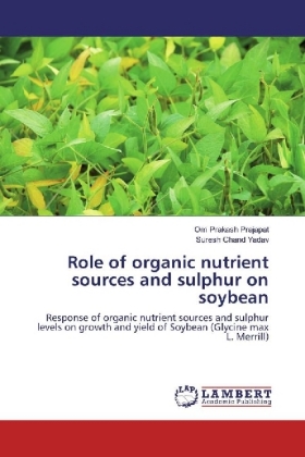 Role of organic nutrient sources and sulphur on soybean 
