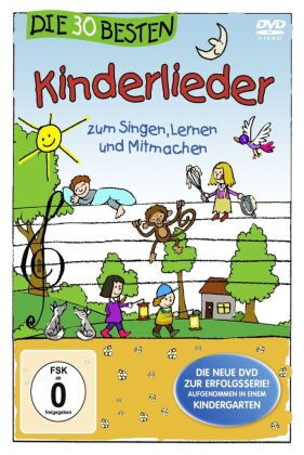 Die 30 besten Kinderlieder, 1 DVD