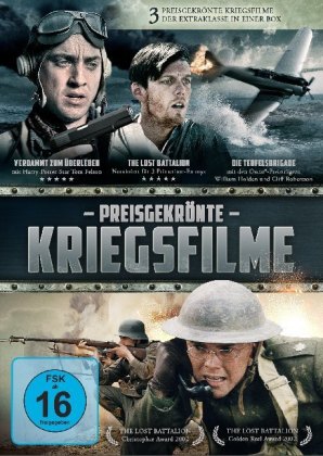 Preisgekrönte Kriegsfilme - Die Teufelsbrigade, Verdammt zum Überlegen, The Lost Battalion, 3 DVD 