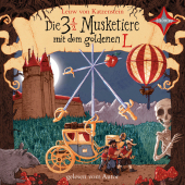 Die 3 ½ Musketiere mit dem goldenen L, 4 Audio-CDs