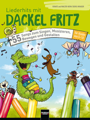Liederhits mit Dackel Fritz - Gesamtpaket, m. 6 Audio-CD 