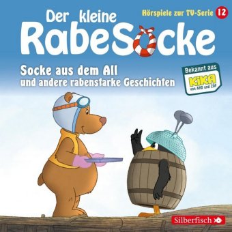 Socke aus dem All, Der Hypnotiseur, Streithähne (Der kleine Rabe Socke - Hörspiele zur TV Serie 12), 1 Audio-CD