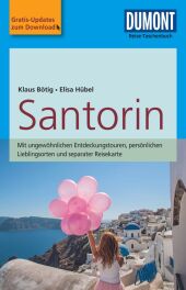 DuMont Reise-Taschenbuch Reiseführer Santorin Cover