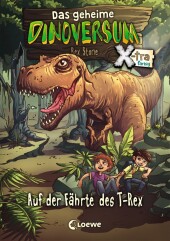 Das geheime Dinoversum Xtra (Band 1) - Auf der Fährte des T-Rex Cover