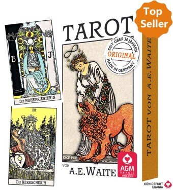 Premium Tarot von A.E. Waite, m. 1 Buch, m. 78 Beilage