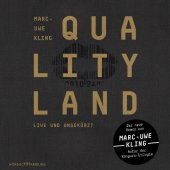 QualityLand (dunkle Edition), 7 Audio-CD Cover