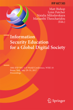 Information Security Education for a Global Digital Society 