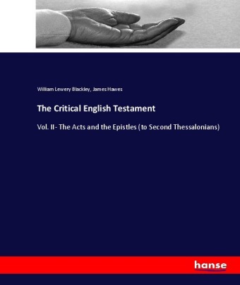 The Critical English Testament 