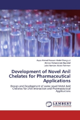 Development of Novel Anil Chelates for Pharmaceutical Applications 
