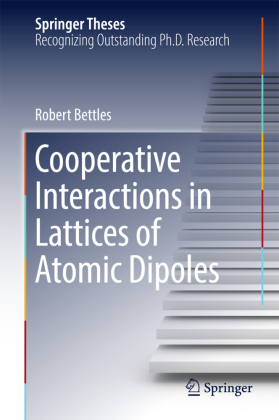 Cooperative Interactions in Lattices of Atomic Dipoles 