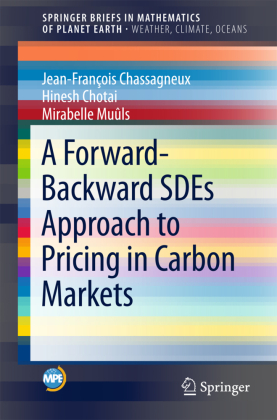 A Forward-Backward SDEs Approach to Pricing in Carbon Markets 