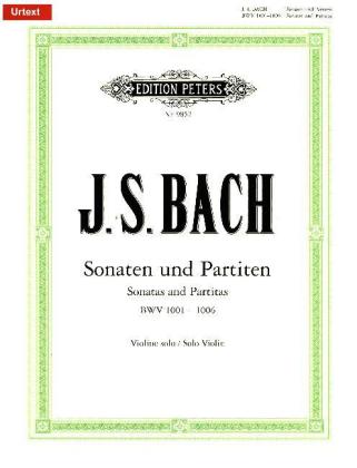Sonaten und Partiten BWV 1001-1006, für Violine solo 