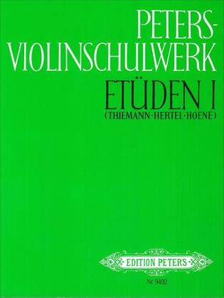 Peters-Violinschulwerk: Etüden, Band 1, 2 Teile