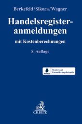 Handelsregisteranmeldungen mit Kostenberechnungen