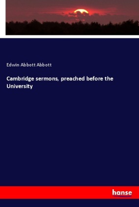 Cambridge sermons, preached before the University 