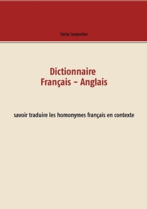Dictionnaire Français - Anglais 