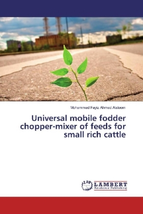 Universal mobile fodder chopper-mixer of feeds for small rich cattle 