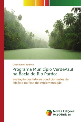 Programa Município VerdeAzul na Bacia do Rio Pardo: 