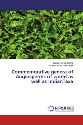 Commemorative genera of Angiosperms of world as well as IndianTaxa 