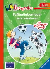 Fußballabenteuer zum Lesenlernen - Leserabe 1. Klasse - Erstlesebuch für Kinder ab 6 Jahren Cover