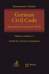 German Civil Code Volume I; .