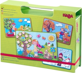 Magnetspiel-Box Jahreszeiten (Kinderspiel)