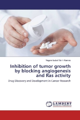 Inhibition of tumor growth by blocking angiogenesis and Ras activity 