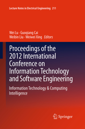 Proceedings of the 2012 International Conference on Information Technology and Software Engineering 