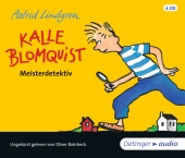 Kalle Blomquist 1. Meisterdetektiv, 4 Audio-CD Cover