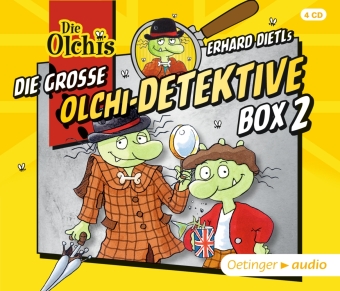 Die große Olchi-Detektive-Box 2, 4 Audio-CD