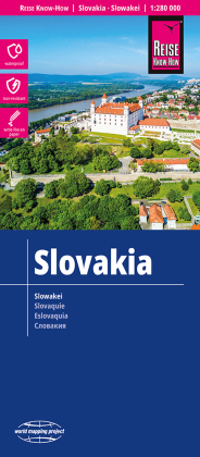 Reise Know-How Landkarte Slowakei / Slovakia (1:280.000)