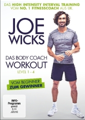 JOE WICKS - Das Body Coach Workout - Level 1-4 - (HIIT - High Intensity Interval Training), 1 DVD