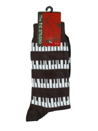 Keyboard Black & White Socks 