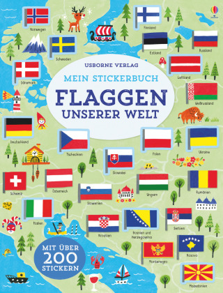 Mein Stickerbuch - Flaggen unserer Welt 