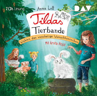 Tildas Tierbande - Teil 2: Wühler, das wuschelige Wunschkaninchen, 2 Audio-CDs