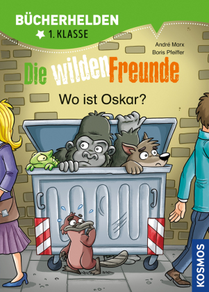 Die wilden Freunde, Bücherhelden 1. Klasse, Wo ist Oskar?; .