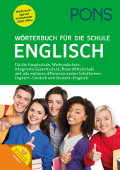 PONS Wörterbuch für die Schule Englisch, m. Buch, m. Online-Zugang