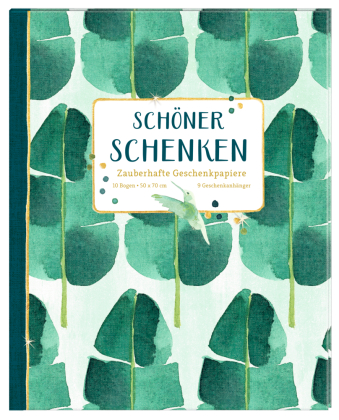 Geschenkpapier-Buch - Schöner schenken (All about green) 