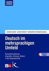 Deutsch im mehrsprachigen Umfeld, m. 1 Beilage