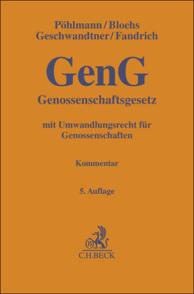 Genossenschaftsgesetz (GenG), Kommentar