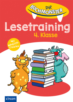 Die Buchmonster: Lesetraining 4. Klasse