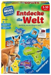 Ravensburger 24990 - Entdecke die Welt - Spielen und Lernen für Kinder, Lernspiel für Kinder von 5-10 Jahren, Spielend N